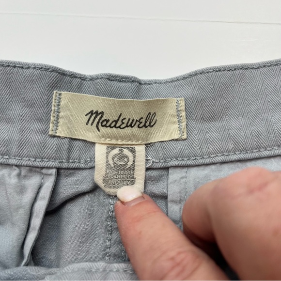 Madewell Garment-Dyed Solstice '90s Straight Cargo Pant Women Size 29 Grey Gray - Picture 3 of 15